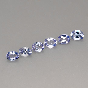 1.73 ct Blue Tanzanite Stone, Natural Tanzanite in Oval Facet Shape for Sale