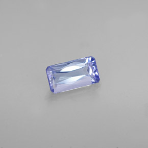 0.74 ct Blue Tanzanite Gemstone, Tanzanite Gem in Octagon / Scissor Cut Shape for Sale.