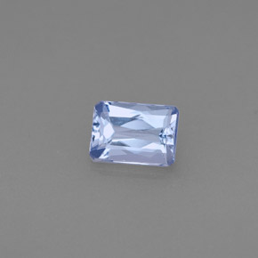 0.53 ct Blue Tanzanite Stone, Natural Tanzanite in Octagon / Scissor Cut Shape for Sale