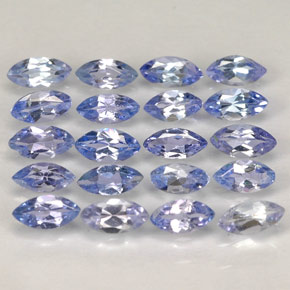 1.86 ct Blue Tanzanite Stone, Natural Tanzanite in Marquise Facet Shape for Sale