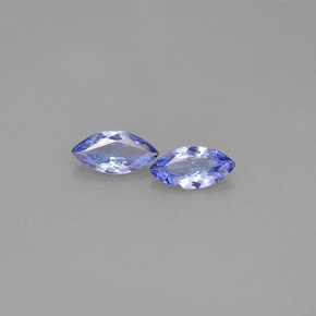 0.56 ct Blue Tanzanite Gemstone, Tanzanite Gem in Marquise Facet Shape for Sale.
