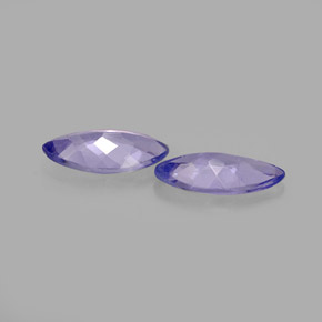 Tanzanite Gemstone in 7 x 3.5 mm (calibrated) Size for Sale, Tanzanite Stone in Violet Blue Color