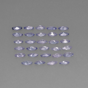 Tanzanite Gemstone in 4 x 2 mm (calibrated) Size for Sale, Tanzanite Stone in Light Blue Violet Color