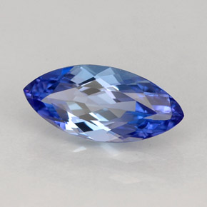 1.19 ct Blue Tanzanite Stone, Natural Tanzanite in Marquise Facet Shape for Sale