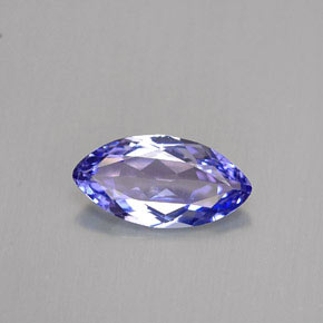 1.03 ct Blue Tanzanite Gemstone, Tanzanite Gem in Marquise Facet Shape for Sale.