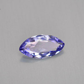 1.03 ct Blue Tanzanite Stone, Natural Tanzanite in Marquise Facet Shape for Sale