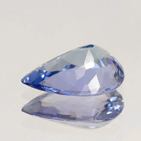 Tanzanite Gemstone in 9.6 x 6.8 mm Size for Sale, Tanzanite Stone in Violet Blue Color