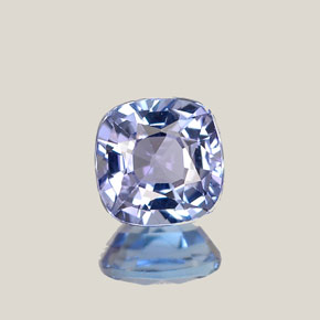 0.70 ct Blue Tanzanite Gemstone, Tanzanite Gem in Cushion-Cut Shape for Sale.