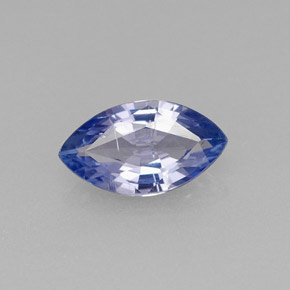 0.78 ct Blue Tanzanite Gemstone, Tanzanite Gem in Marquise Facet Shape for Sale.