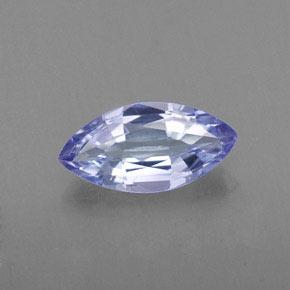 0.76 ct Blue Tanzanite Gemstone, Tanzanite Gem in Marquise Facet Shape for Sale.