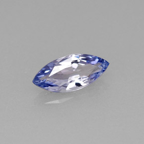 0.49 ct Blue Tanzanite Stone, Natural Tanzanite in Marquise Facet Shape for Sale