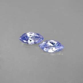 0.65 ct Blue Tanzanite Gemstone, Tanzanite Gem in Marquise Facet Shape for Sale.