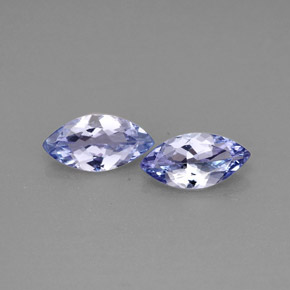 0.72 ct Blue Tanzanite Gemstone, Tanzanite Gem in Marquise Facet Shape for Sale.