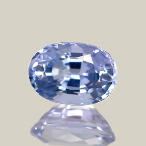 0.92 ct Blue Tanzanite Gemstone, Tanzanite Gem in Oval Facet Shape for Sale.