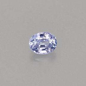 0.60 ct Blue Tanzanite Gemstone, Tanzanite Gem in Oval Facet Shape for Sale.