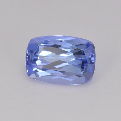 0.99 ct Blue Tanzanite Stone, Natural Tanzanite in Cushion-Cut Shape for Sale