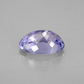 Tanzanite Gemstone in 10 x 7.1 mm Size for Sale, Tanzanite Stone in Bluish Violet Color