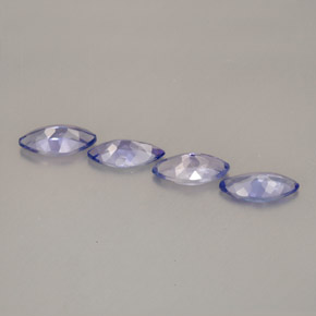 Tanzanite Gemstone in 7 x 3.5 mm (calibrated) Size for Sale, Tanzanite Stone in Violet Blue Color