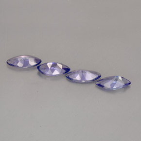 Tanzanite Gemstone in 7 x 3.5 mm (calibrated) Size for Sale, Tanzanite Stone in Violet Blue Color