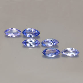 2.15 ct Blue Tanzanite Gemstone, Tanzanite Gem in Marquise Facet Shape for Sale.