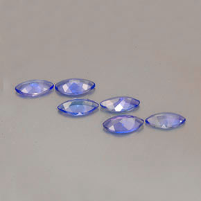 Tanzanite Gemstone in 7 x 3.5 mm (calibrated) Size for Sale, Tanzanite Stone in Violet Blue Color