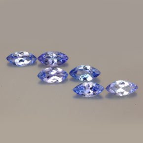 1.93 ct Violet Tanzanite Stone, Natural Tanzanite in Marquise Facet Shape for Sale