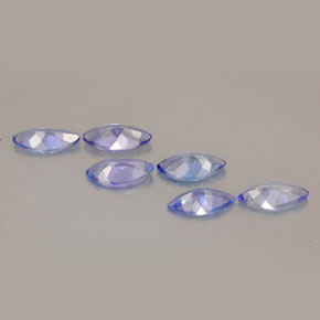 Tanzanite Gemstone in 7 x 3.5 mm (calibrated) Size for Sale, Tanzanite Stone in Bluish Violet Color