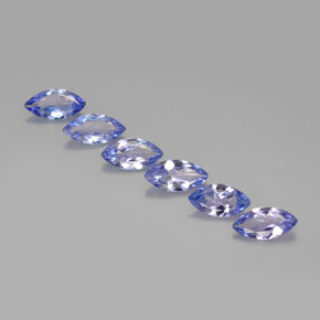 Blu scuro Tanzanite Gem - 0.3ct Marquise sfaccettato (ID: 258894)