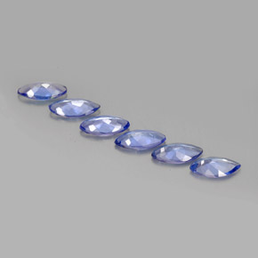 Tanzanite Gemstone in 7 x 3.5 mm (calibrated) Size for Sale, Tanzanite Stone in Bluish Violet Color