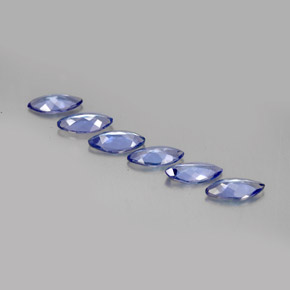 Tanzanite Gemstone in 7 x 3.5 mm (calibrated) Size for Sale, Tanzanite Stone in Bluish Violet Color