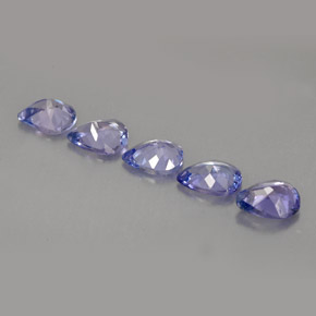 Tanzanite Gemstone in 5 x 3.9 mm Size for Sale, Tanzanite Stone in Bluish Violet Color