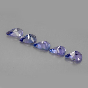 Tanzanite Gemstone in 5.1 x 3.9 mm Size for Sale, Tanzanite Stone in Bluish Violet Color