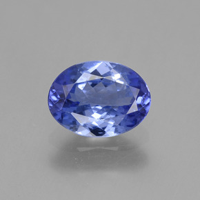 1.3ct Oval Facet Violet Blue Tanzanite for sale thumb image of 1.3ct Oval Facet Violet Blue Tanzanite (ID: 280424)