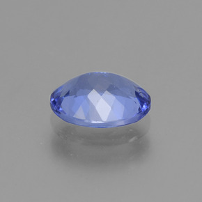Tanzanite Gemstone in 8 x 6 mm (calibrated) Size for Sale, Tanzanite Stone in Pastel Blue Color