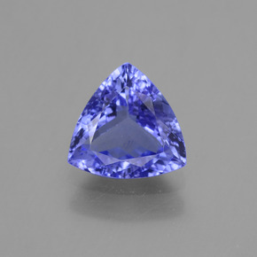 1.2ct Trillion Facet Violet Blue Tanzanite Gem for sale 1.2ct Trillion Facet Violet Blue Tanzanite Gem (ID: 280431)