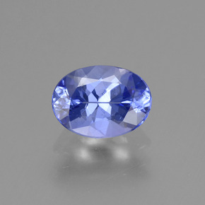 Azul pastel Tanzanita Gema - 1.1ct Forma ovalada (ID: 285380)