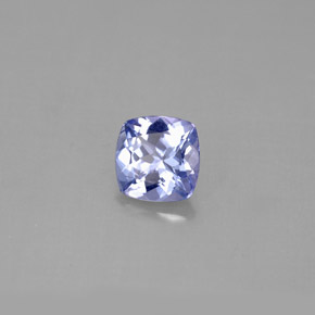 0.90 ct Blue Tanzanite Stone, Natural Tanzanite in Cushion-Cut Shape for Sale