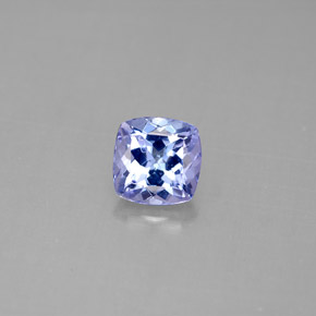 1.05 ct Blue Tanzanite Gemstone, Tanzanite Gem in Cushion-Cut Shape for Sale.