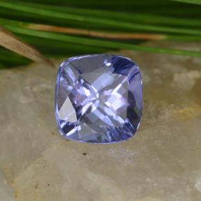 1.13 ct Blue Tanzanite Stone, Natural Tanzanite in Cushion-Cut Shape for Sale