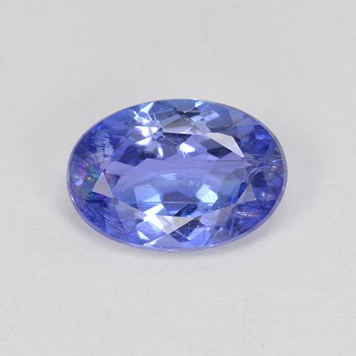 1.22 ct Blue Tanzanite Gemstone, Tanzanite Gem in Oval Facet Shape for Sale.