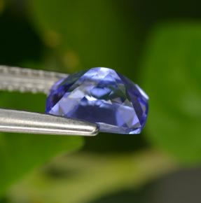 Tanzanite Gemstone in 7.1 x 5.2 mm Size for Sale, Tanzanite Stone in Bluish Violet Color