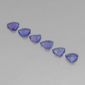 Tanzanite Gemstone in 4.6 x 4.5 mm Size for Sale, Tanzanite Stone in Violet Blue Color
