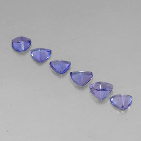 Tanzanite Gemstone in 4.7 x 4.6 mm Size for Sale, Tanzanite Stone in Violet Blue Color