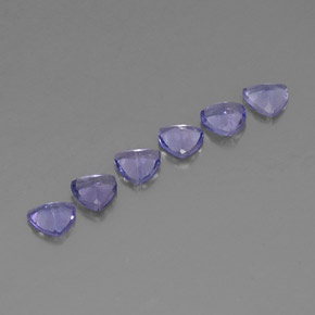 Tanzanite Gemstone in 4.6 x 4.5 mm Size for Sale, Tanzanite Stone in Violet Blue Color