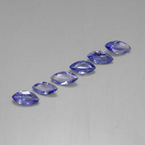 1.86 ctw Blue Tanzanite Stones, Natural Tanzanite in Marquise Facet Shape for Sale