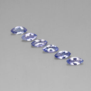 Intense Blue Tanzanite Gem - 0.3ct Marquise Facet (ID: 310945)