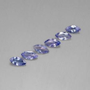 1.82 ctw Blue Tanzanite Stones, Natural Tanzanite in Marquise Facet Shape for Sale