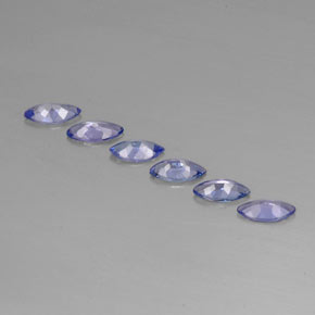Tanzanite Gemstone in 7 x 3.5 mm (calibrated) Size for Sale, Tanzanite Stone in Violet Blue Color