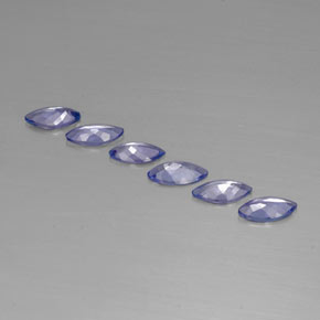 Tanzanite Gemstone in 7 x 3.5 mm (calibrated) Size for Sale, Tanzanite Stone in Violet Blue Color