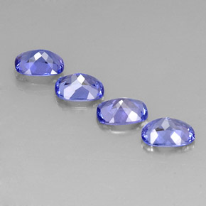 Tanzanite Gemstone in 6.9 x 5 mm Size for Sale, Tanzanite Stone in Violet Blue Color